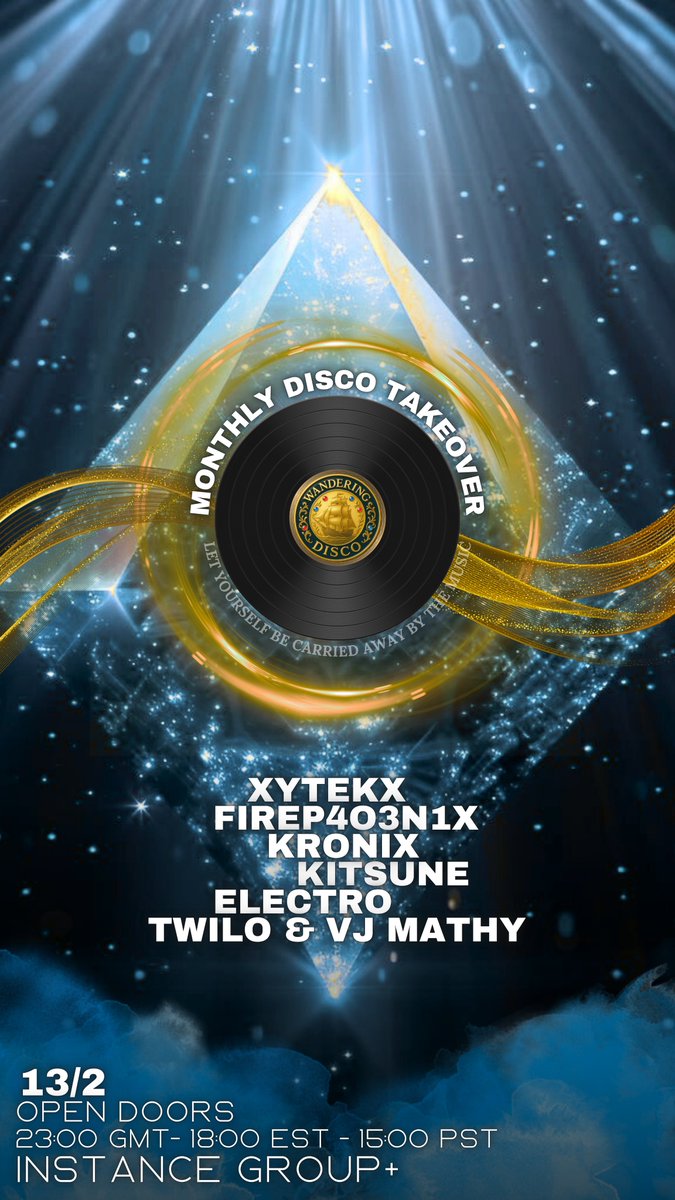 The Wandering Disco tweet media