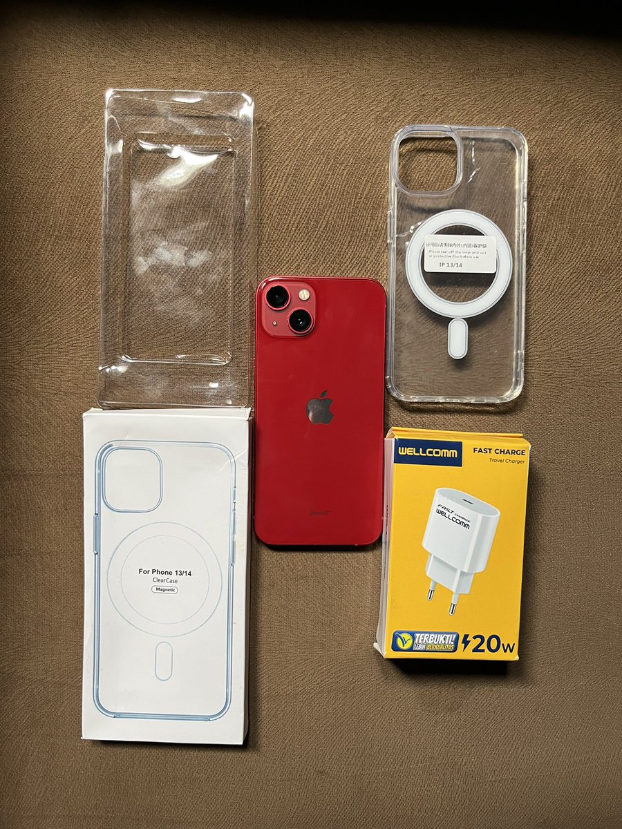 amanphone_'s tweet photo. @chikyuswan iPhone 13 256GB IMEI Bea Cukai (Anti Blokir Sinyal) @chikyuswan 

✅ Rare / Langka !! Warna merah cantik 
✅ Original Apple Store China dual sim
✅ IMEI terdaftar resmi di Bea Cukai jadi sinyal dijamin permanen seperti iBox!

Testi bisa cek @amanphone_ https://t.co/cCk2seWiNI