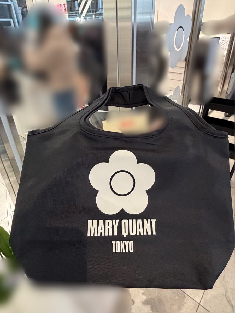 🤍今日ニューオープンのMARY QUANT 青山店🖤来店でかわいいエコバッグ