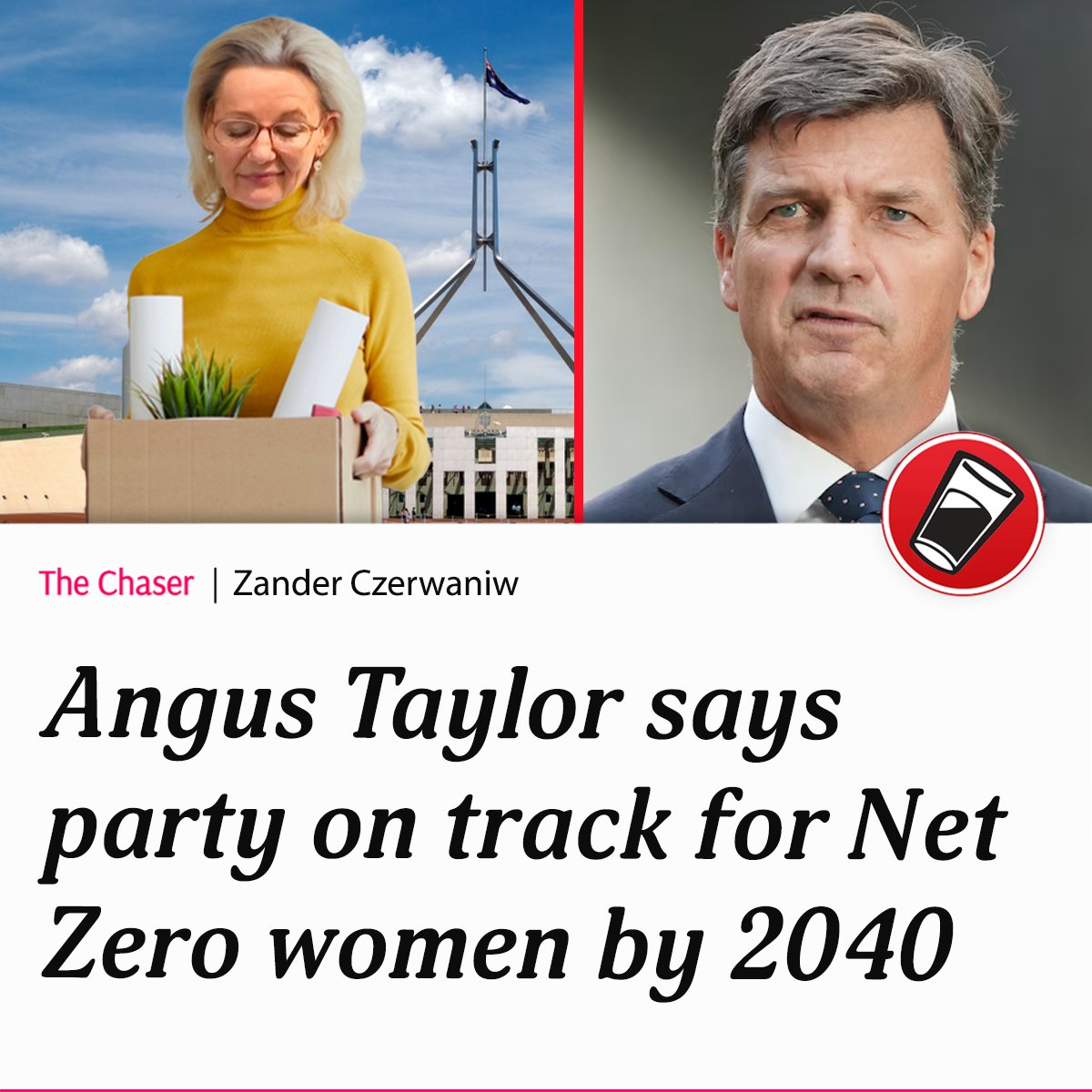 The Chaser tweet media