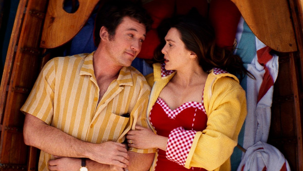 AppleTVNewsHub's tweet image. #Eternity starring Elizabeth Olsen, Miles Teller, and Callum Turner is now streaming exclusively on #AppleTV