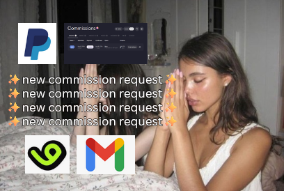 manifesting commission for this month &amp; this year (◡‿◡)✨

#artmoots #smallartist #VGenComm