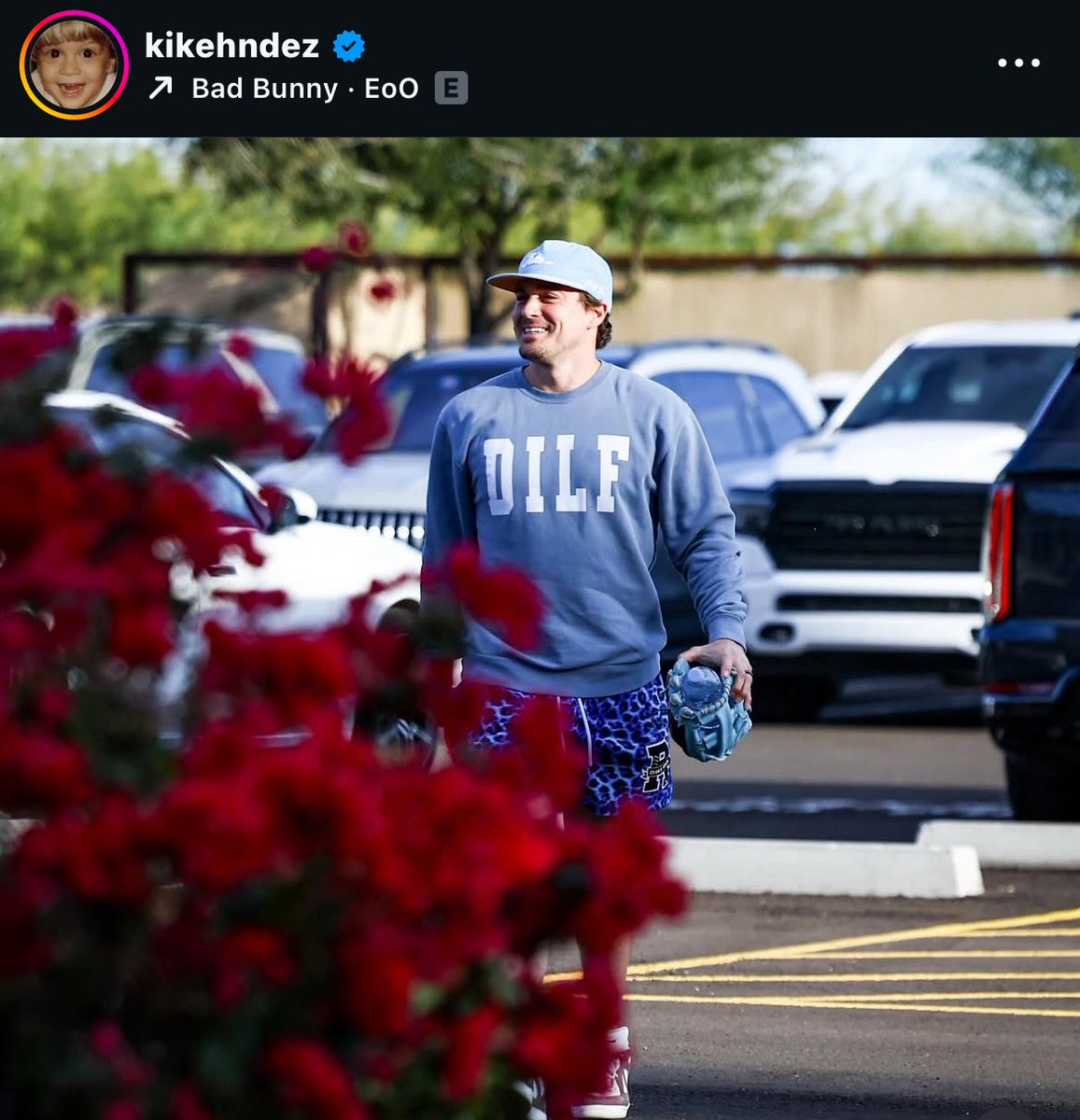 SnellEnjoyer's tweet photo. Kiké Hernandez via. Instagram 

“ Damn I love Freddie “ https://t.co/hvOQLgTNVL