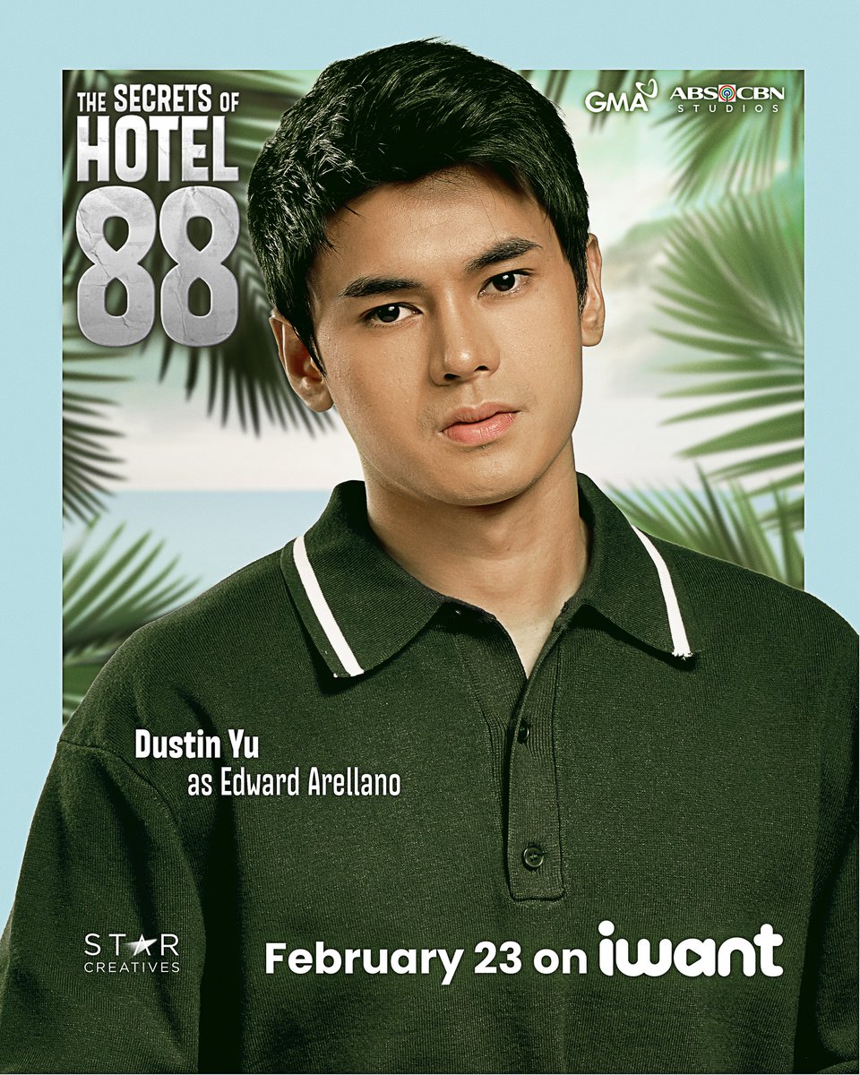 He won’t stop until he gets what he wants. Ano ang pakay niya sa Hotel 88?

Sinamantala, saksi, o sangkot?

Makikilala niyo na si DUSTIN YU bilang Edward Arellano sa #TheSecretsOfHotel88!

Watch it 7 DAYS IN ADVANCE, starting FEBRUARY 23, on #iWant!