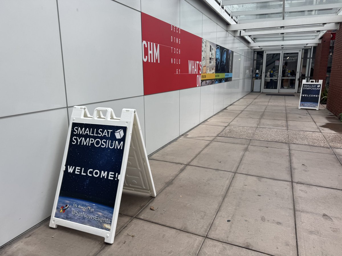 foresth915's tweet photo. シリコンバレー・マウンテンビュー開催のSmallSat Symposium2026の観測衛星と通信衛星パネル登壇
久しぶりに観測衛星データAPI叩いて下処理から解析までハンズオンでしたくなった
#smallsatsymposium #satnews #warpspace https://t.co/LmTvj5PEmb