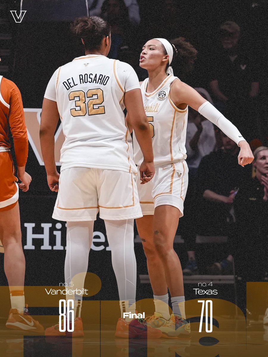 Down goes no. 4‼️

Dores beat two top-5 teams in the same season for the first time since 2000-01.