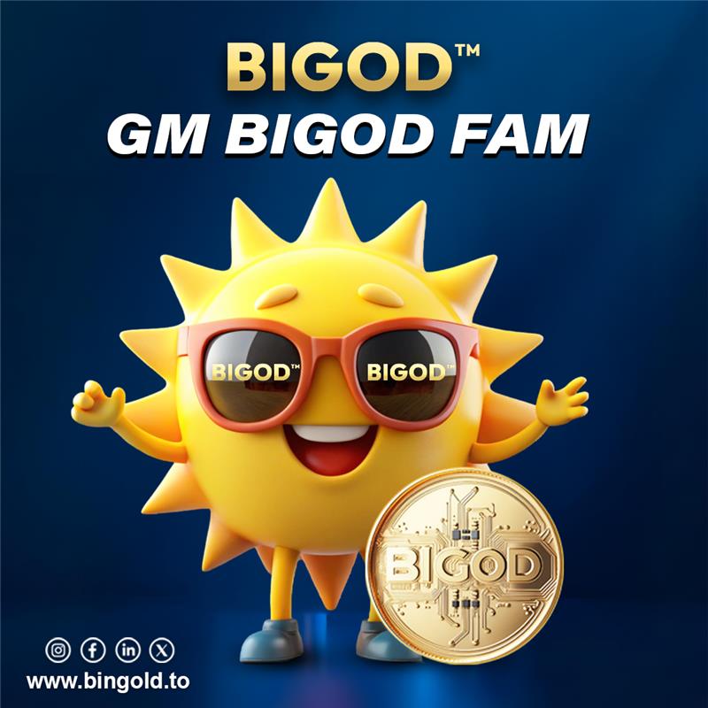 GM BIGOD Fam ☀️

BIGOD 3-Day Power Campaign is live with a $1,000 prize pool 🔥

✅ Follow <a href="/BiGODToken/">BIGOD</a>
🔁 Repost this post
💬 Comment to show you’re in

Opportunities don’t wait. Make sure you’re part of it
Let’s make it a powerful week.

#BIGOD