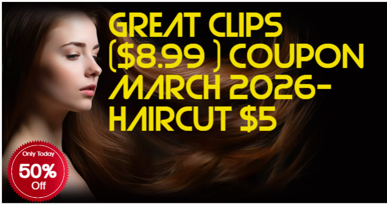 Great Clips Coupon April 2026 (Haircuts $5+$8.99) tweet media