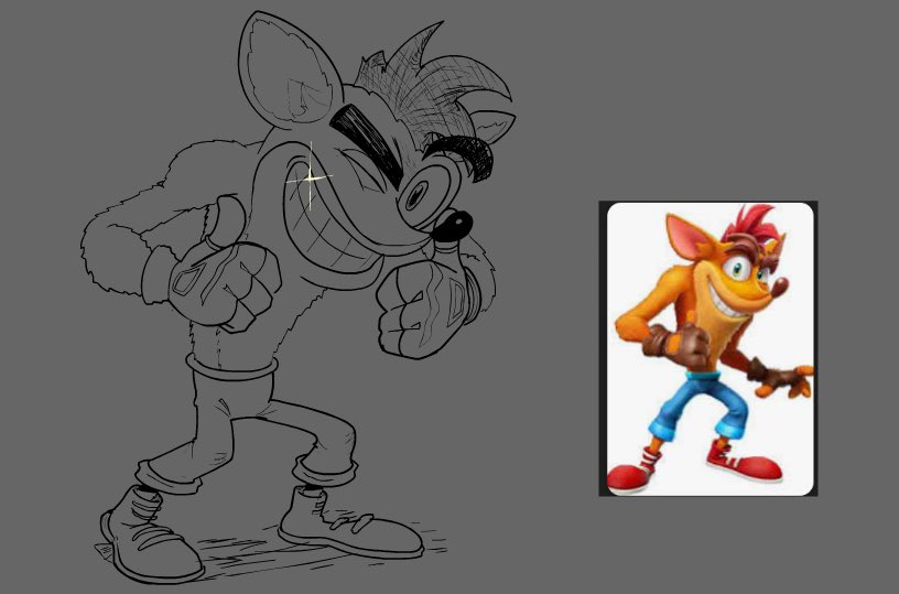 Drew crash for the first time