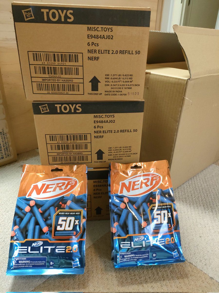 kaminerf2019's tweet image. #NERF
#ナーフ
ハズブロジャパン様より
神ナフの景品用ブラスターと
エリート2.0ダーツを千発
提供していただきました☆
、
ありがとうございました🙏
、
景品は今月の開催から
争奪戦をしますので
神ナフ来てくださいね〜☆