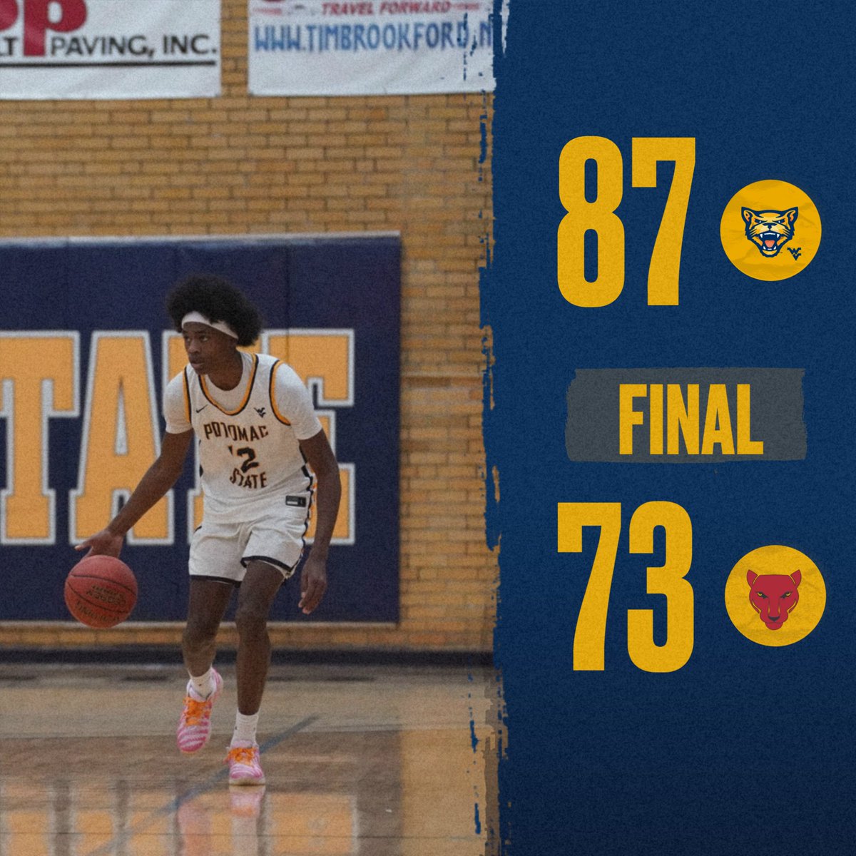 Potomac State Athletics tweet media