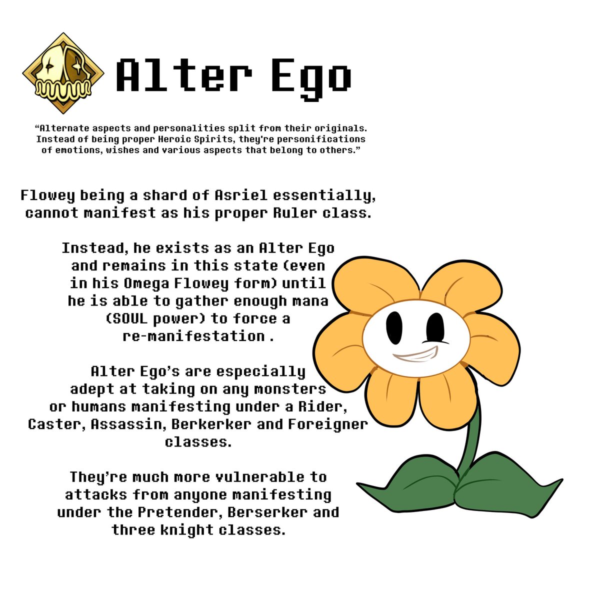 Here’s that crackhead thought I was teasing earlier. 

Where am I going with this? Who knows? Probably off a cliff. 

Have I planned anything out? Haha nope!