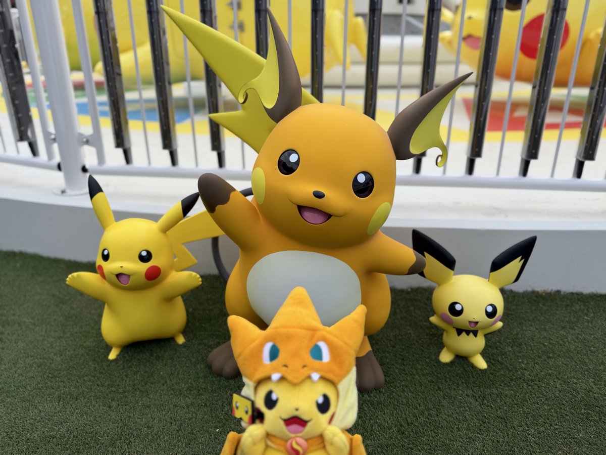 ポケパーク来ました✨ きゃわいすぎる(*´∀｀*)