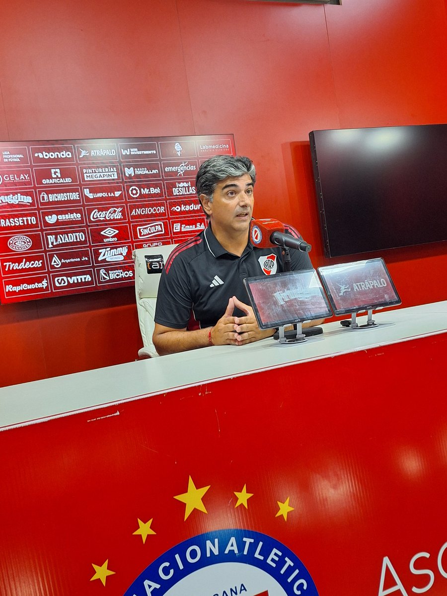 codigoriver's tweet image. #RIVER | BISCAY 
"Vamos a salir de esto trabajando con ideas claras. Nosotros estamos bien"