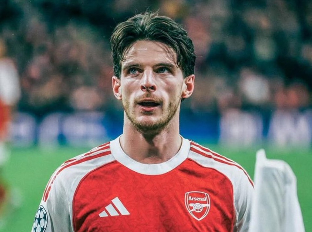 ❤️🤍 Declan Rice: “If you can't win a game, don't lose. We're still four points clear at the top”.

“And, you know, the thing is that we've got to keep looking forward. We've got another game next week. So, yeah, positive”.