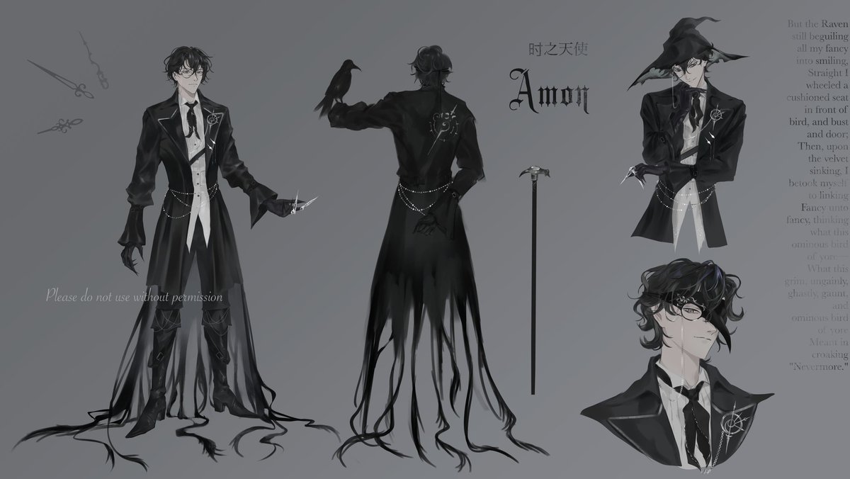 I created my own design for Amon

#amon #LordOfTheMysteries