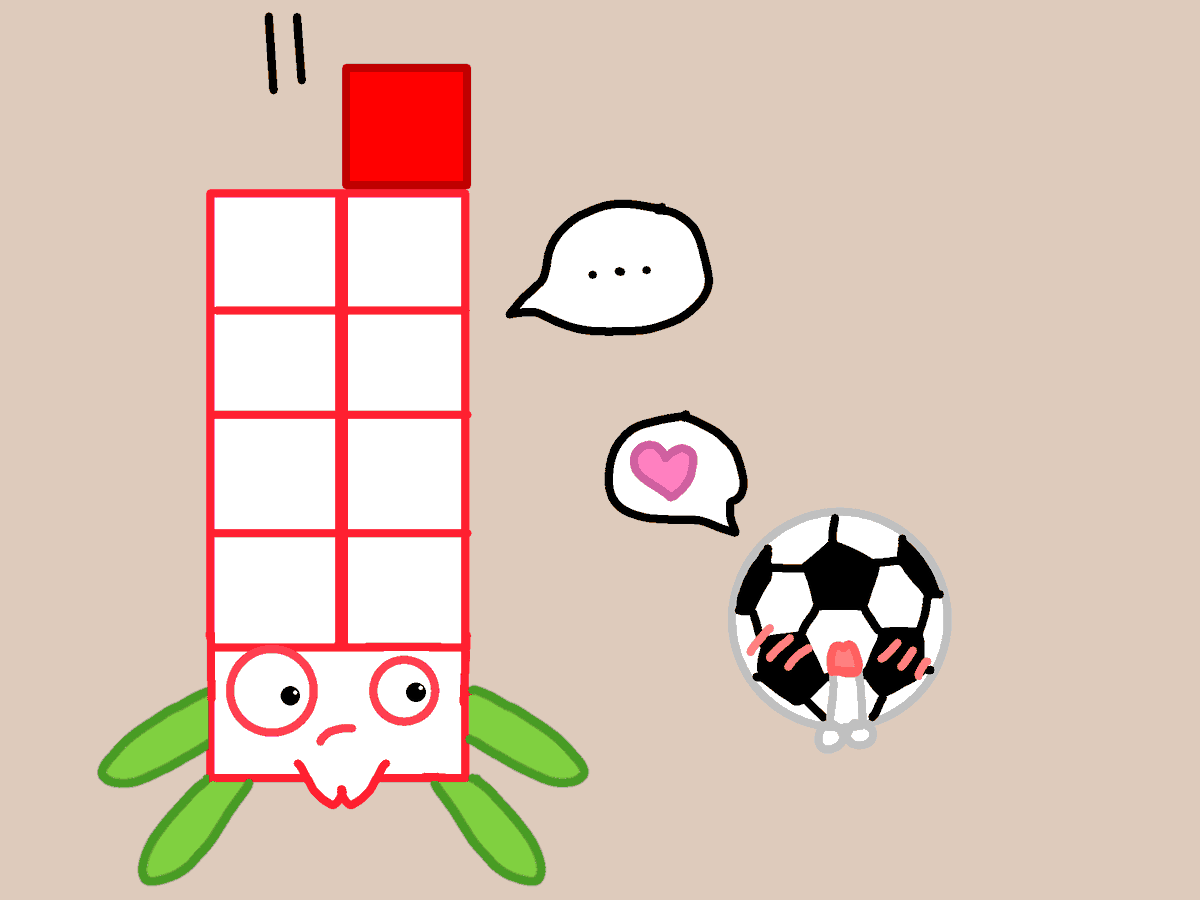 Ksry52's tweet photo. 11 and soccerball
#numberblocks #nsfw #rule34 https://t.co/aW2JoiTDv6