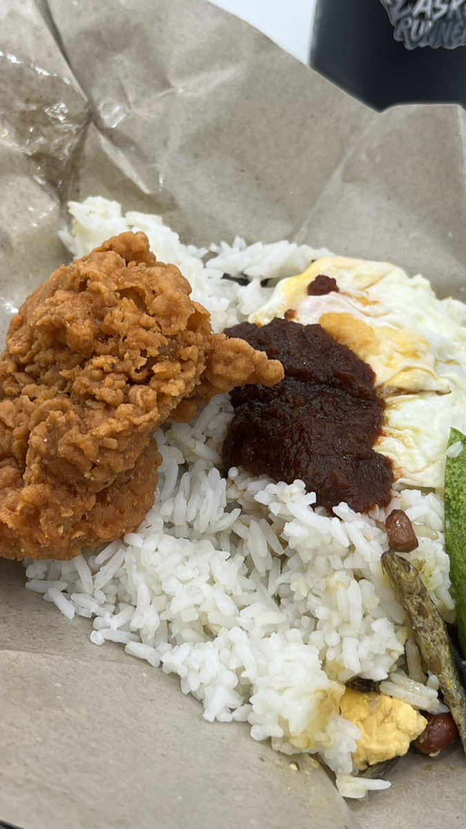 Sarapan macam champ!