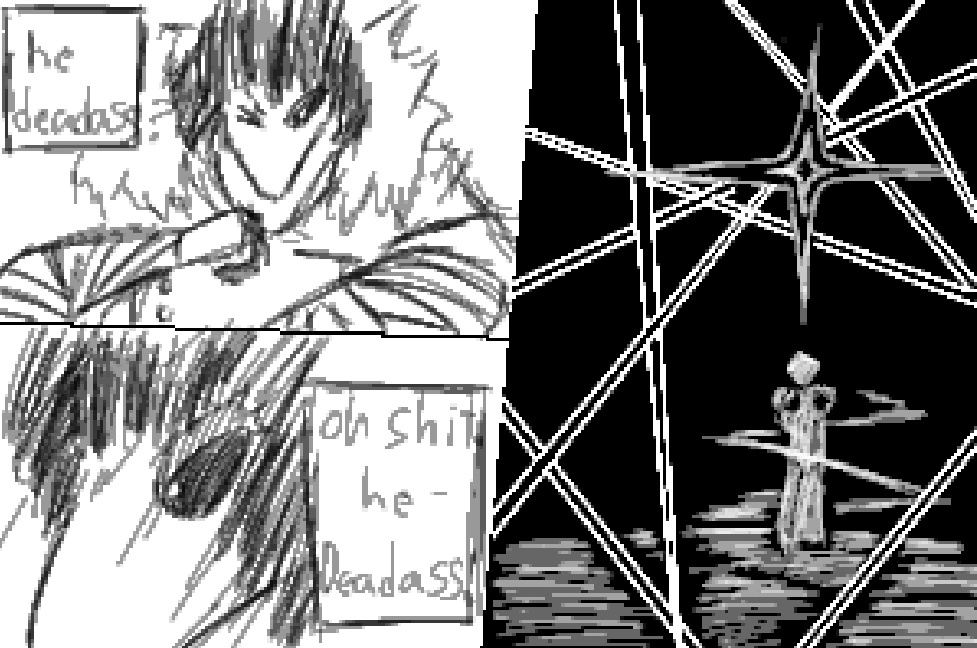 Lowky I got too lazy to do the speech text