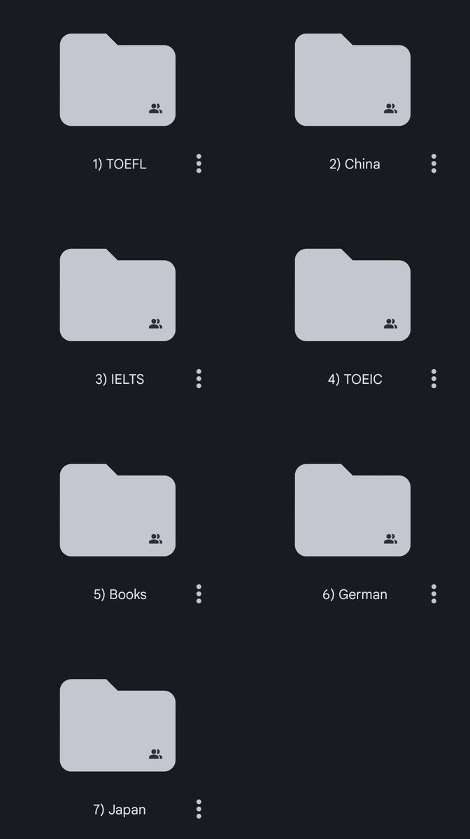 lalaaskyyy's tweet image. Halo boleh tolong rt/like? aku ada file belajar TOEFL, IELTS, TOEIC, JLPT, mandarin, sama beberapa file belajar bahasa jerman juga. Semuanya free‼️Buat JLPT bisa klik link yang tertera. Have a great day all &amp;lt;3
link akses: drive.google.com/drive/folders/…
#studytwt #langtwt