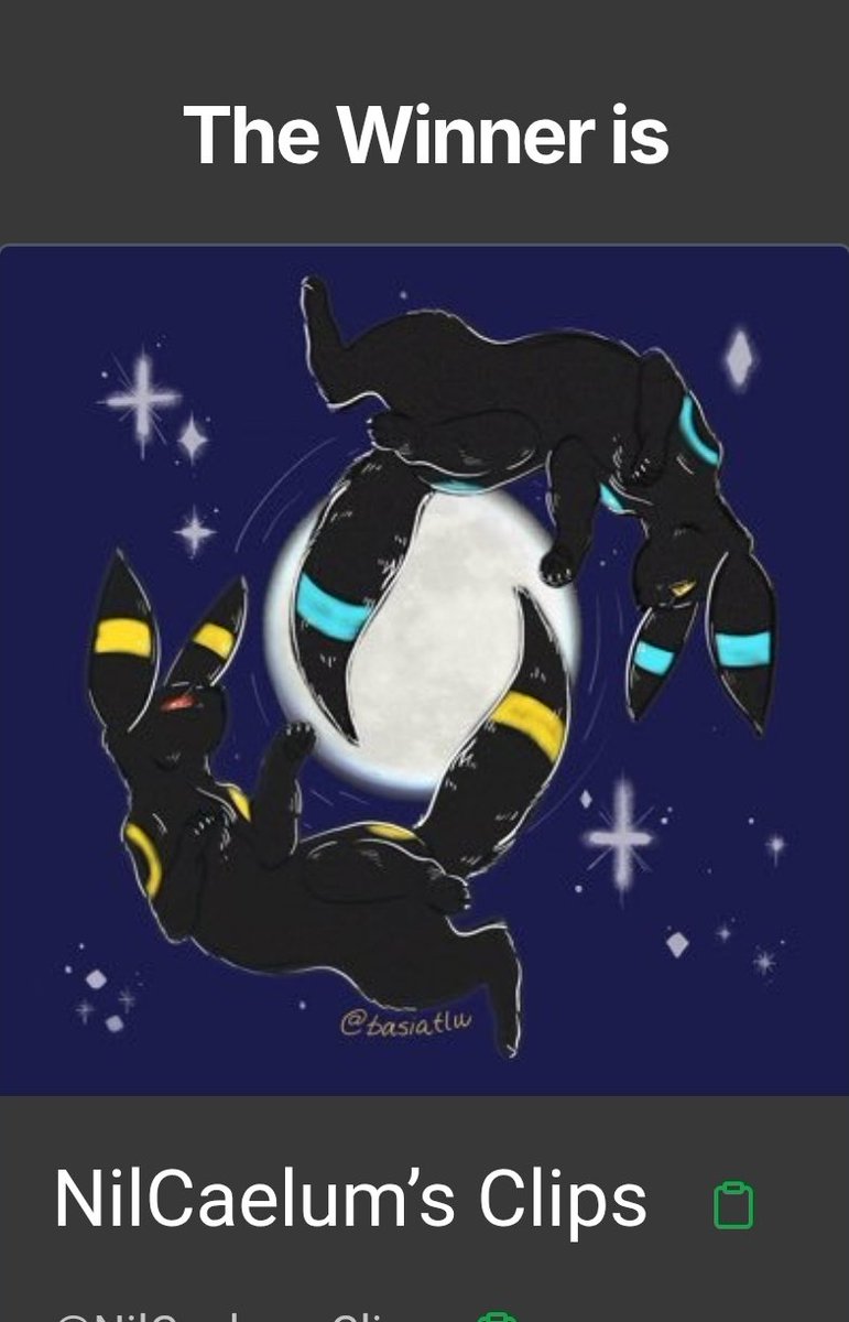 The winner of the contest is <a href="/NilCaelumsClips/">NilCaelum’s Clips</a> send me a message.