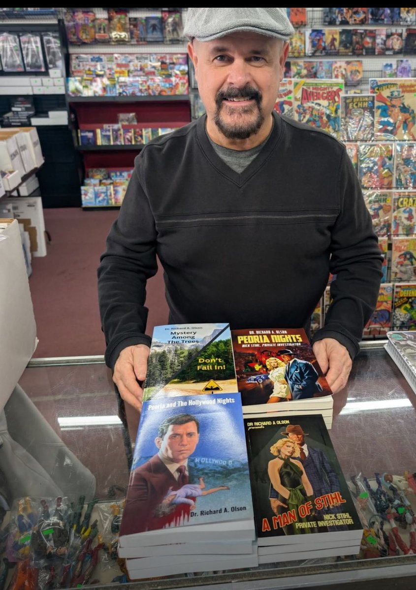 ParenteAudrey's tweet photo. An interview with Dr. Richard A. Olson Author  brings readers up to date
about his latest novel “Peoria and The Hollywood Nights (Nick Stihl, Private Investagator)” and others of his works.
https://t.co/segghgPdbe

https://t.co/K58IAEgly4

https://t.co/rVqgj3itRx https://t.co/h2BXZQPisw