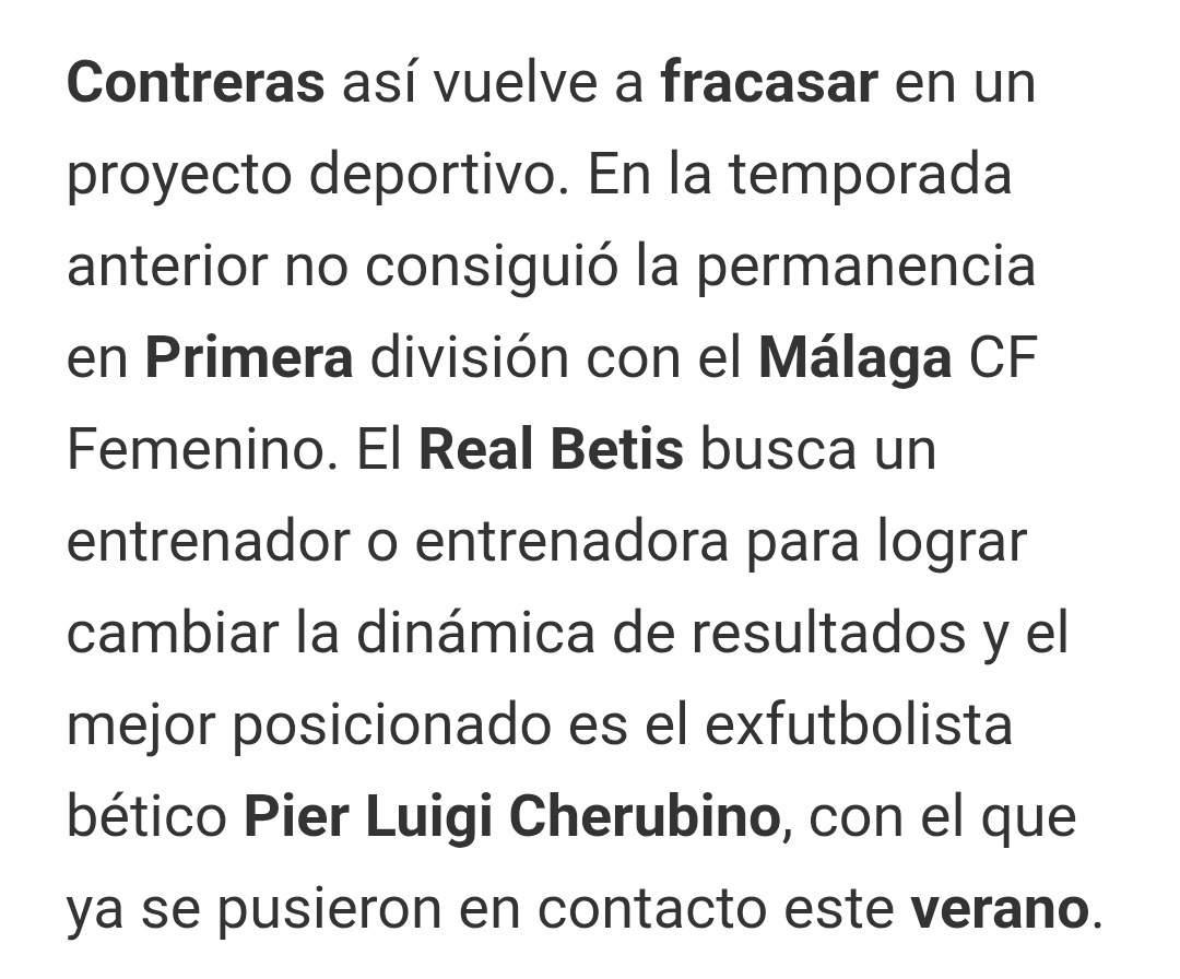 Vaya vaya!!! Y sus 3 descensos con sus equipos que dirigió....
Claramente Antonio Contreras es sinónimo de FRACASO