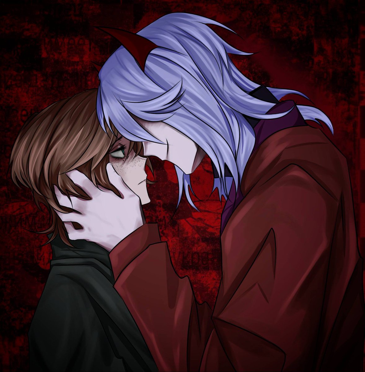JusttSimoon's tweet photo. My OC. Not so long ago, I drew my OC. Meet Ivlys and Sam 😓 #art #loveisland #OC #Artist #character https://t.co/oaqZp6cGdD