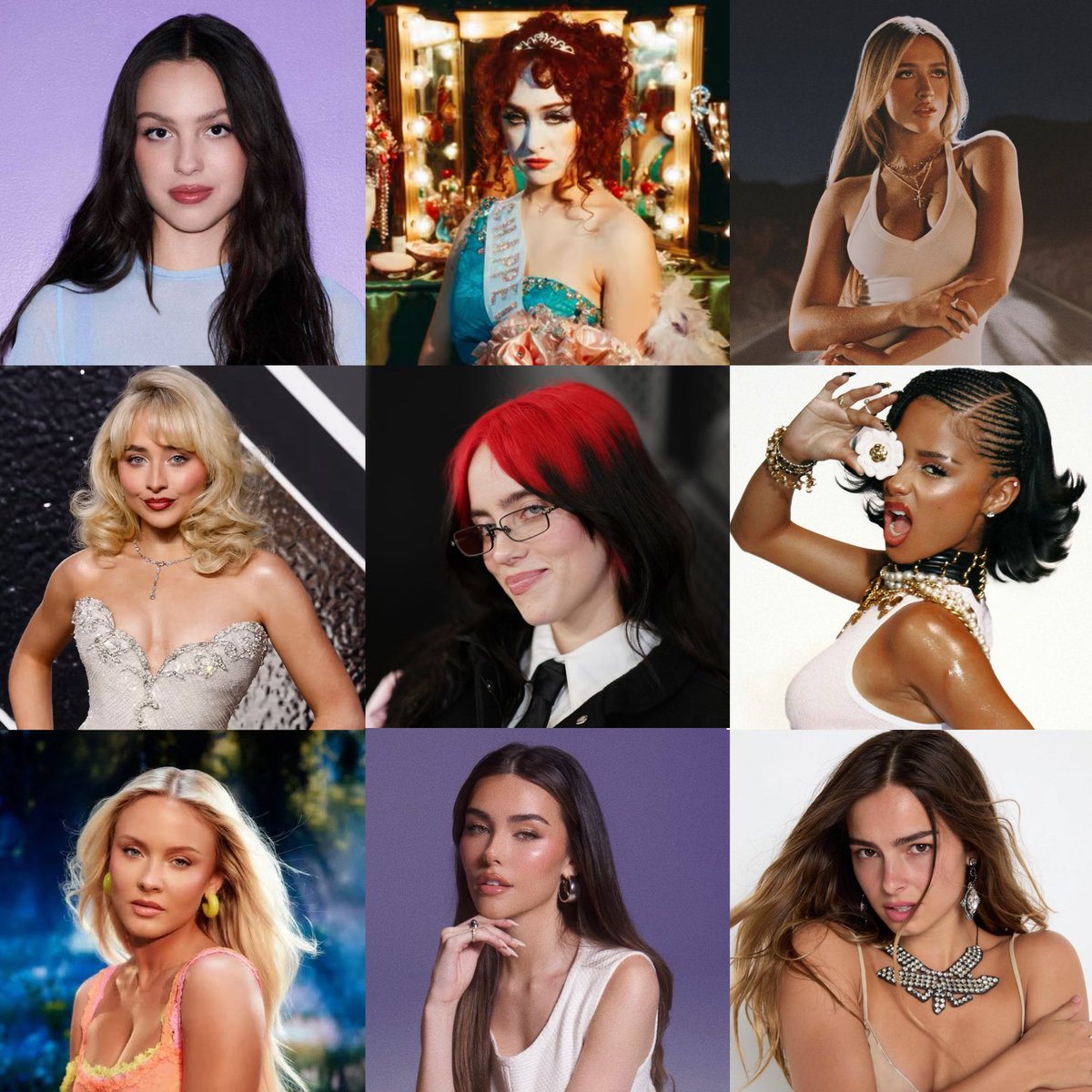 BillieSpotify_'s tweet image. THE QUEENS OF GEN Z