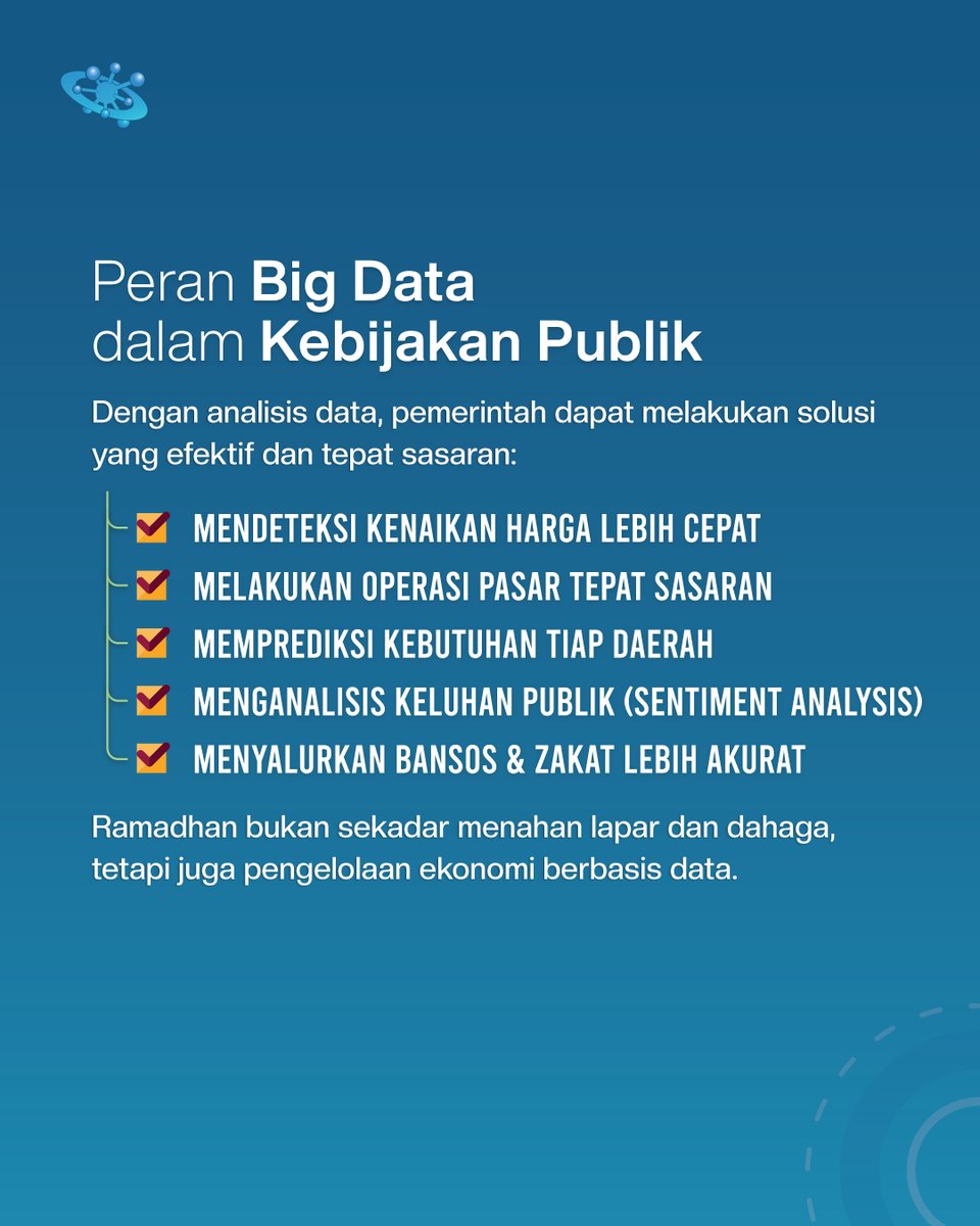 onyxbdp's tweet photo. Di balik suasana Ramadhan yang penuh berkah, ada dinamika ekonomi yang terus bergerak. Melalui pemanfaatan Big Data, pemerintah dapat memantau pergerakan harga, distribusi, dan sentimen publik untuk menjaga stabilitas ekonomi selama bulan suci Ramadhan. #DataIsYourFuture #ONYXBDP https://t.co/8BKfrZxBqZ