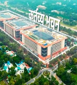 Headline: नए भारत का नया ठिकाना !
आज प्रधानमंत्री मोदी नए PMO 'सेवा तीर्थ' का उद्घाटन करेंगे। यह सिर्फ एक बिल्डिंग नहीं, बल्कि 'विकसित भारत' के संकल्प का प्रतीक है। शाम 6 बजे होने वाले संबोधन पर रहेगी सबकी नज़र ।

#PMModi #SewaTeerth #NewIndia #Bharat #CurrentAffairs #Politics