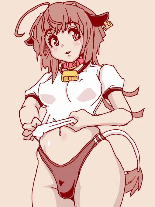 ①共原(トモハラ)ハラミ 牛娘 ちんちんが生えている 名前の由来は牛肉の部位