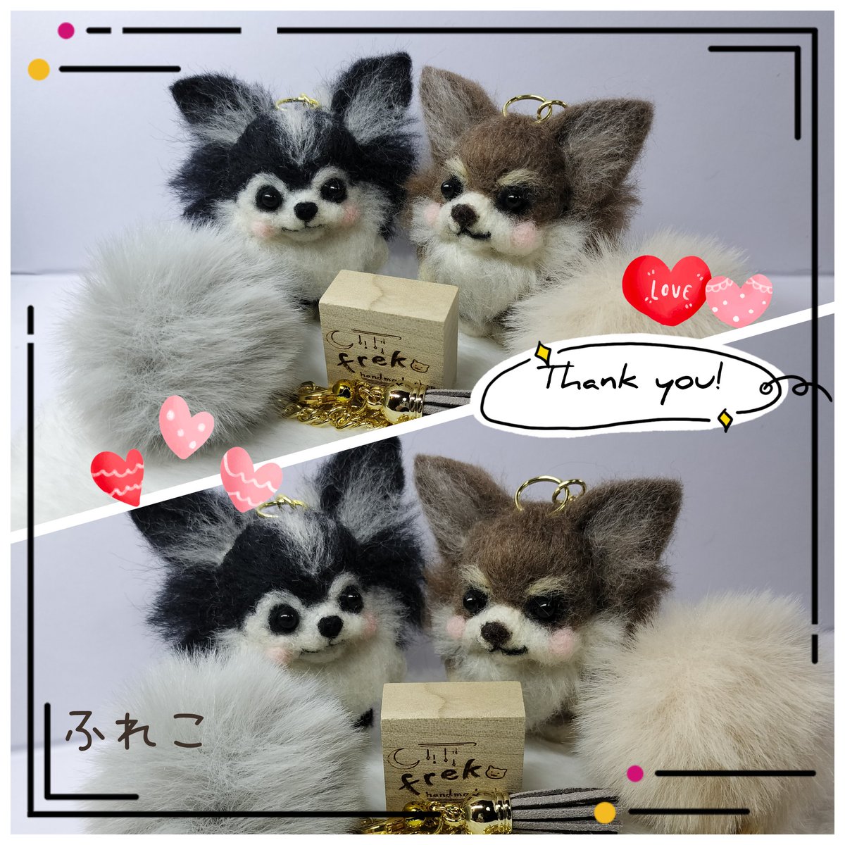 本日買い出しdayの為、外へ。 お待たせしておりましたオーダーのチワワ