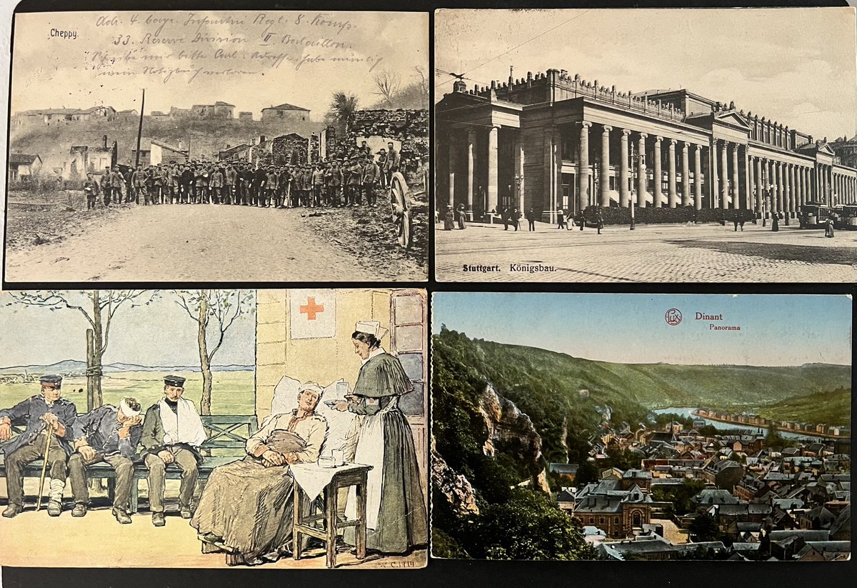 Some recent postcard additions had some interesting feldpost labels from world war 1 Germany. Lots of different types to collect! 🇩🇪 #stamps #philately <a href="/GermanPhilately/">Germany & Colonies Philatelic Society</a>