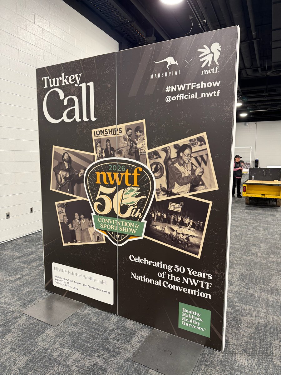 Be sure to stop by and visit us at booth #3408 at the <a href="/NWTF_official/">The National Wild Turkey Federation</a> Convention. We're excited to host <a href="/themacywatkins/">Macy Watkins</a> for a Meet &amp; Greet! The first 20 guests in line to meet her will receive one of her turkey calls. Come meet Macy at our booth on:

2/13 10-11 AM
2/14 2-3 PM