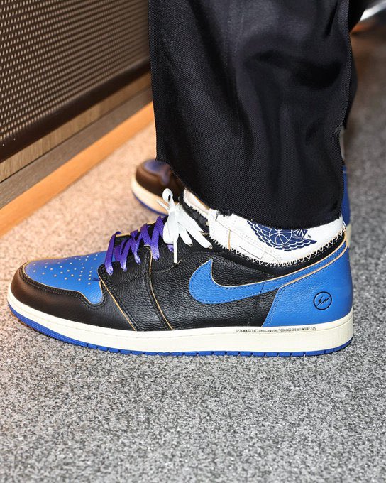 Fragment x UNION x Nike Air Jordan 1 Retro High OG SP “Black and