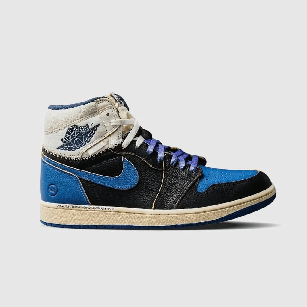 Fragment x UNION x Nike Air Jordan 1 Retro High OG SP “Black and