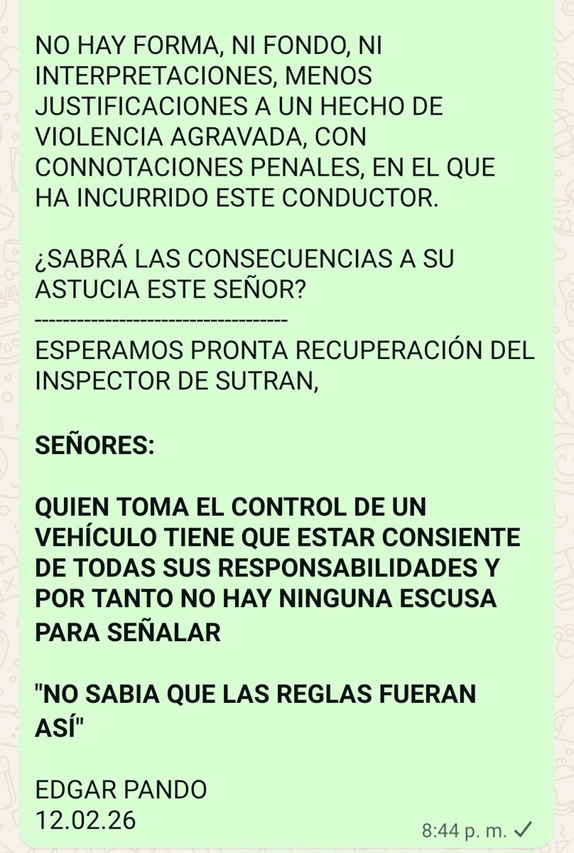 pando_edgar's tweet photo. ES IMPOSIBLE NO PRONUNCIARNOS SOBRE ESTE HECHO DE VIOLENCIA QUE DEBERÍA DE LLEVARNOS A UNA SERIE DE REFLEXIONES COMO PERSONAS, COMO CIUDADANOS, COMO PARTE DE UNA SOCIEDAD DENTRO DE UN MARCO DE REGLAS.

https://t.co/7XUWne1NmK https://t.co/OcBt7cjwqN