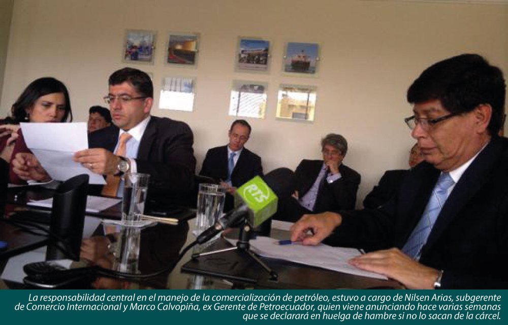 ESTA FOTO CAPTÓ A LOS RESPONSABLES DIRECTOS DEL ATRACO DEL SIGLO EN PETROECUADOR, PERJUDICARON AL PAÍS EN MÁS DE 5 MIL MILLONES CON LA VENIA DE CORREA Y GLAS. MARCO CALVOPIÑA, NILSEN ARIAS Y CELSA ROJAS, EN LA IMPUNIDAD.