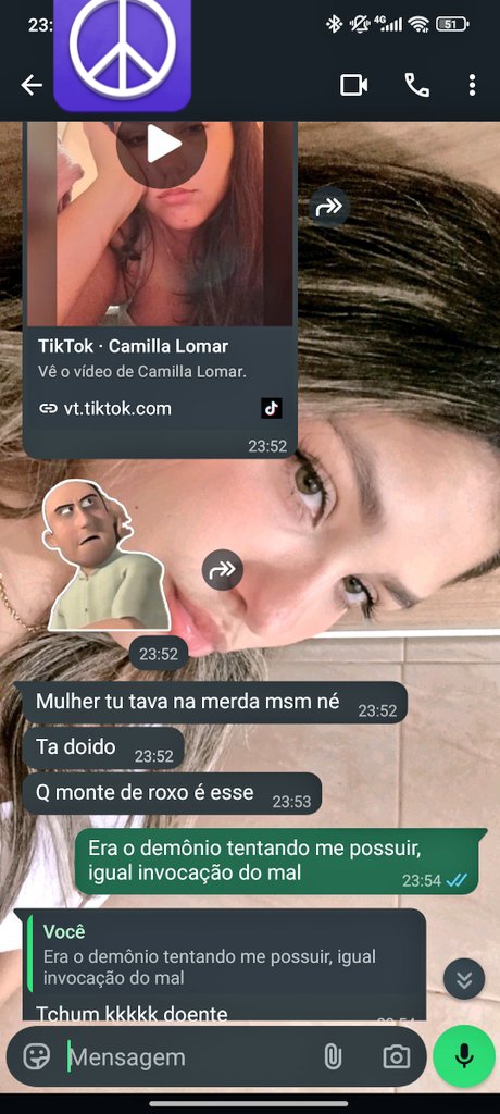 millalomar's tweet photo. Rindo pra não chorar kkkkk https://t.co/hmv4aAGLn8