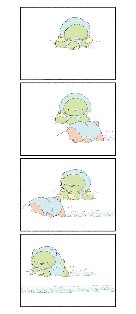 雪が降ったら
#恐竜はじめました