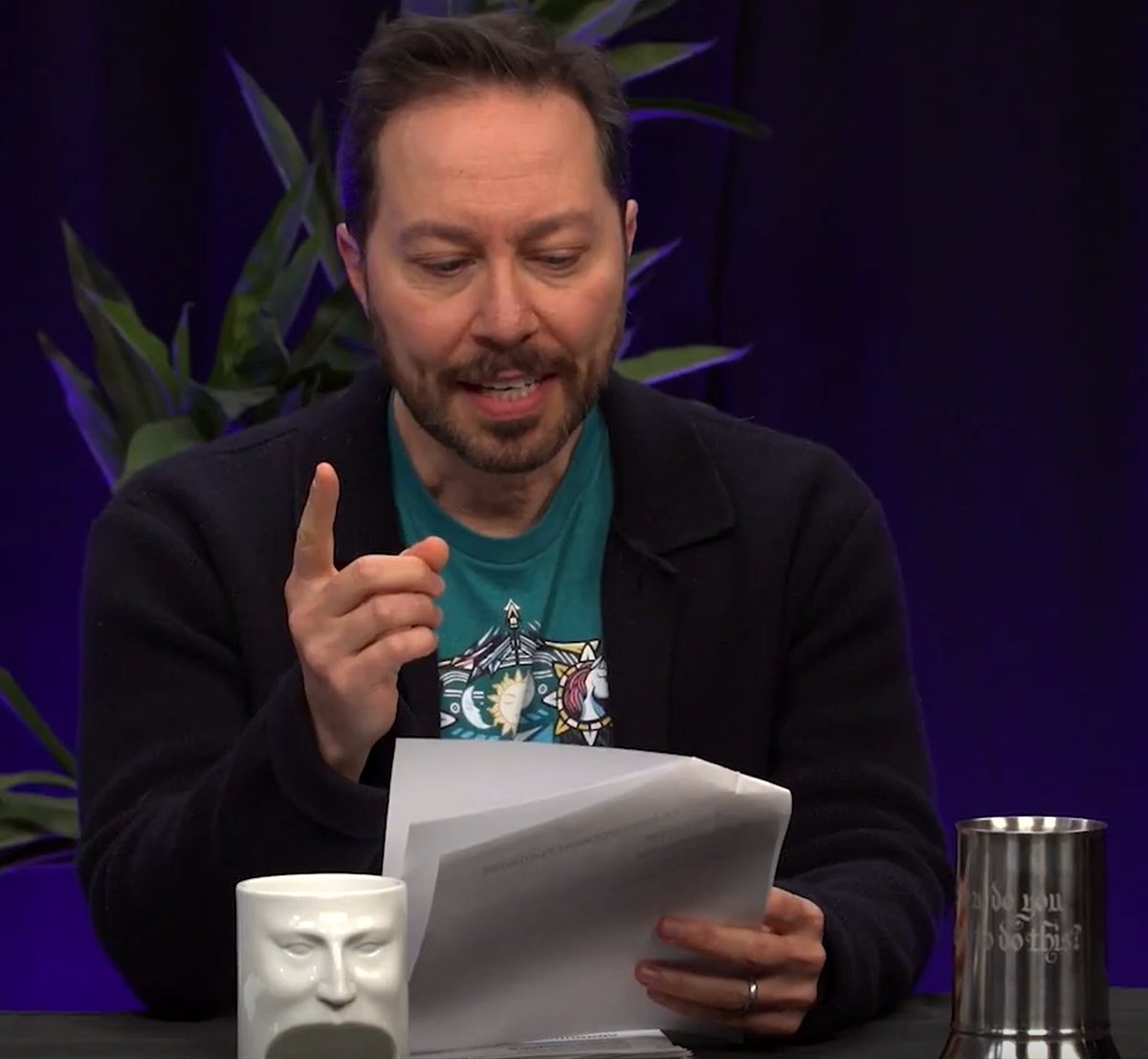Sam Riegel's Drinking Vessel tweet media