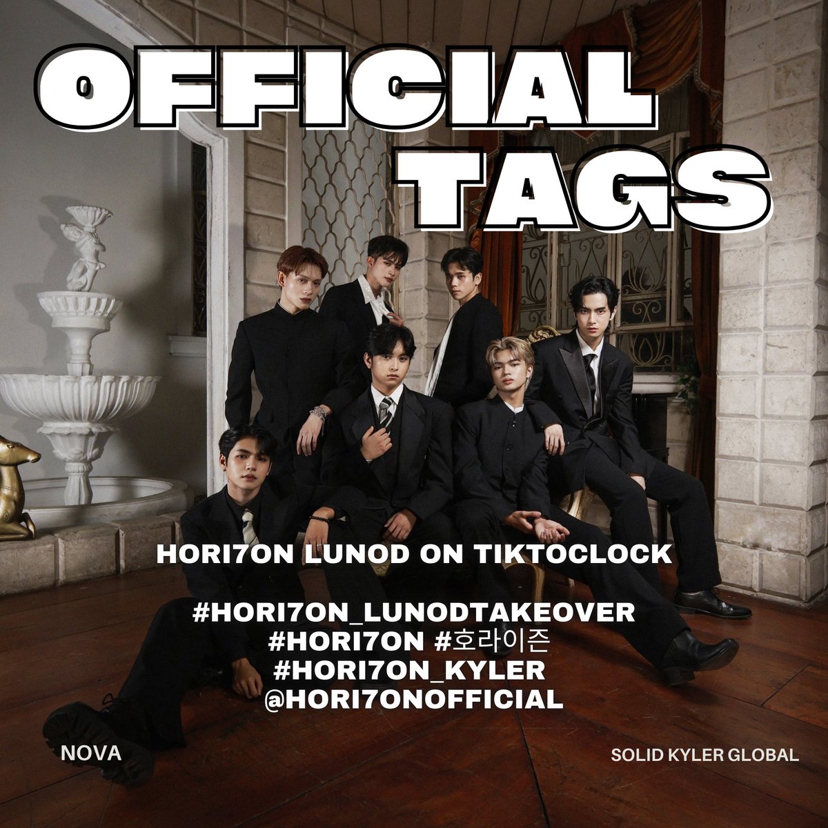 [🌟] OFFICIAL TAGS

LUNOD PERFORMANCE ON TIKTOCLOCK | 021326

HORI7ON LUNOD ON TIKTOCLOCK

#HORI7ON_LUNODTakeOver
#HORI7ON #호라이즌 
#HORI7ON_KYLER 
<a href="/HORI7ONofficial/">HORI7ONofficial</a>