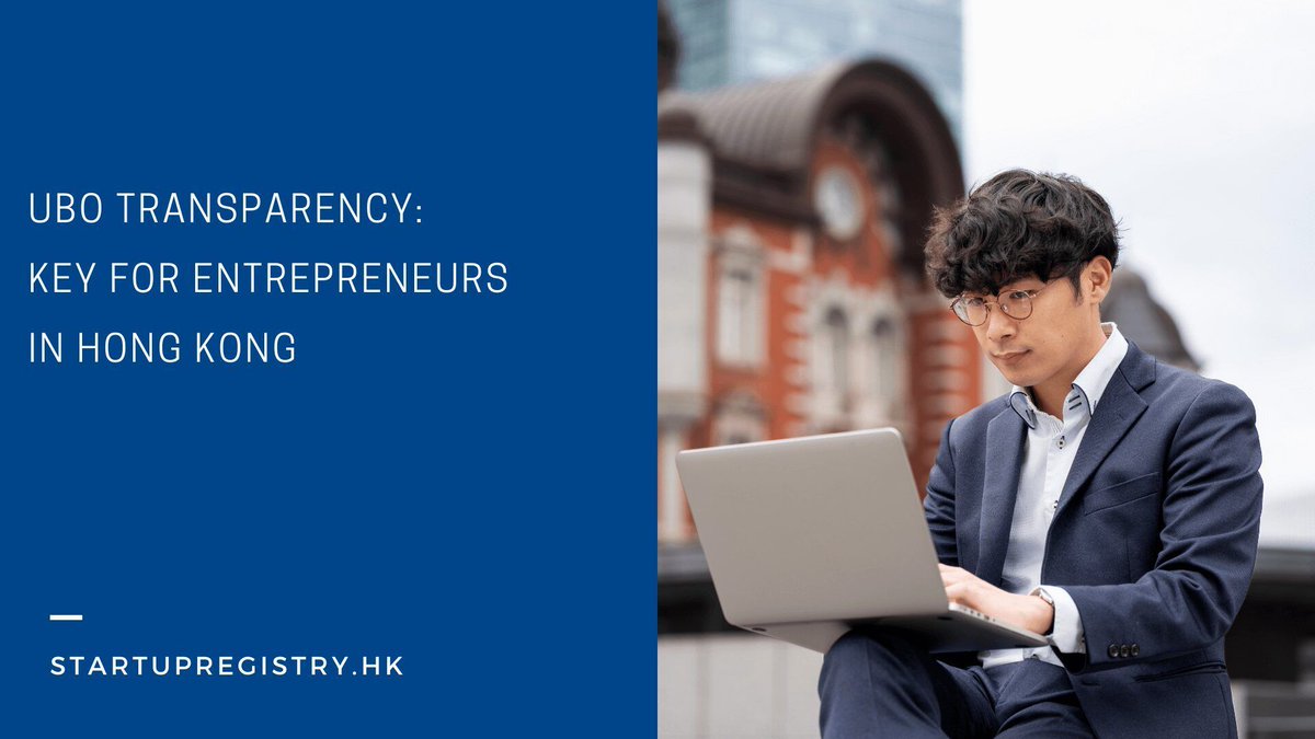 In 2026, transparency isn't just a rule—it's your business reputation. 🛡️

Weak UBO (Ultimate Beneficial Owner) data is the fastest way to fail KYC and stall your HK bank approvals. 🇭🇰

Stop hiding behind complex layers. Clarity = Growth.

Full guide: startupregistry.hk/ubo-transparen…