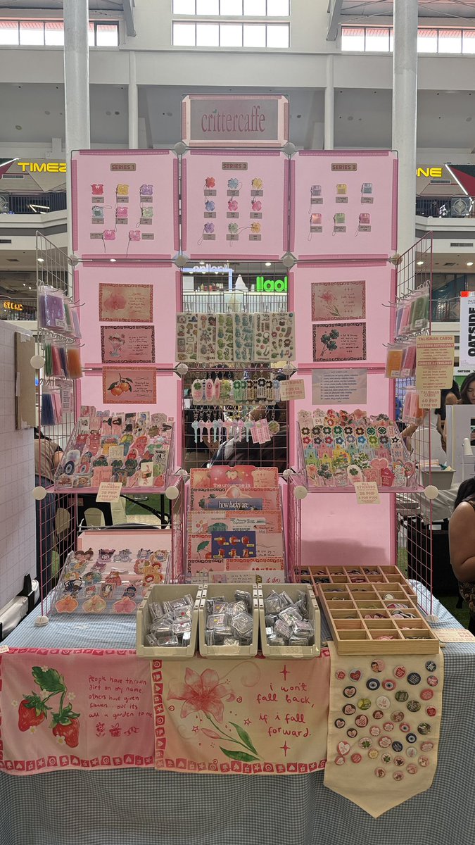 crittercaffe's tweet photo. already here in ALABANG TOWN CENTER for the STP matcha fest! 🍀💗

🗓️ feb 13, 14, 15
🎟️ FREE entrance!!
🍀 FREE stickers for every purchase!! https://t.co/jz49ogtdWN