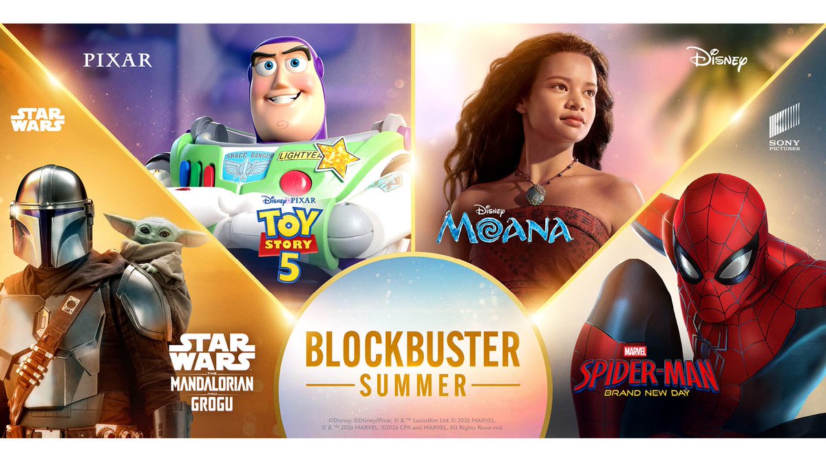 itsamedfffaz's tweet image. #toystory5 #moana #spidermanbrandnewday