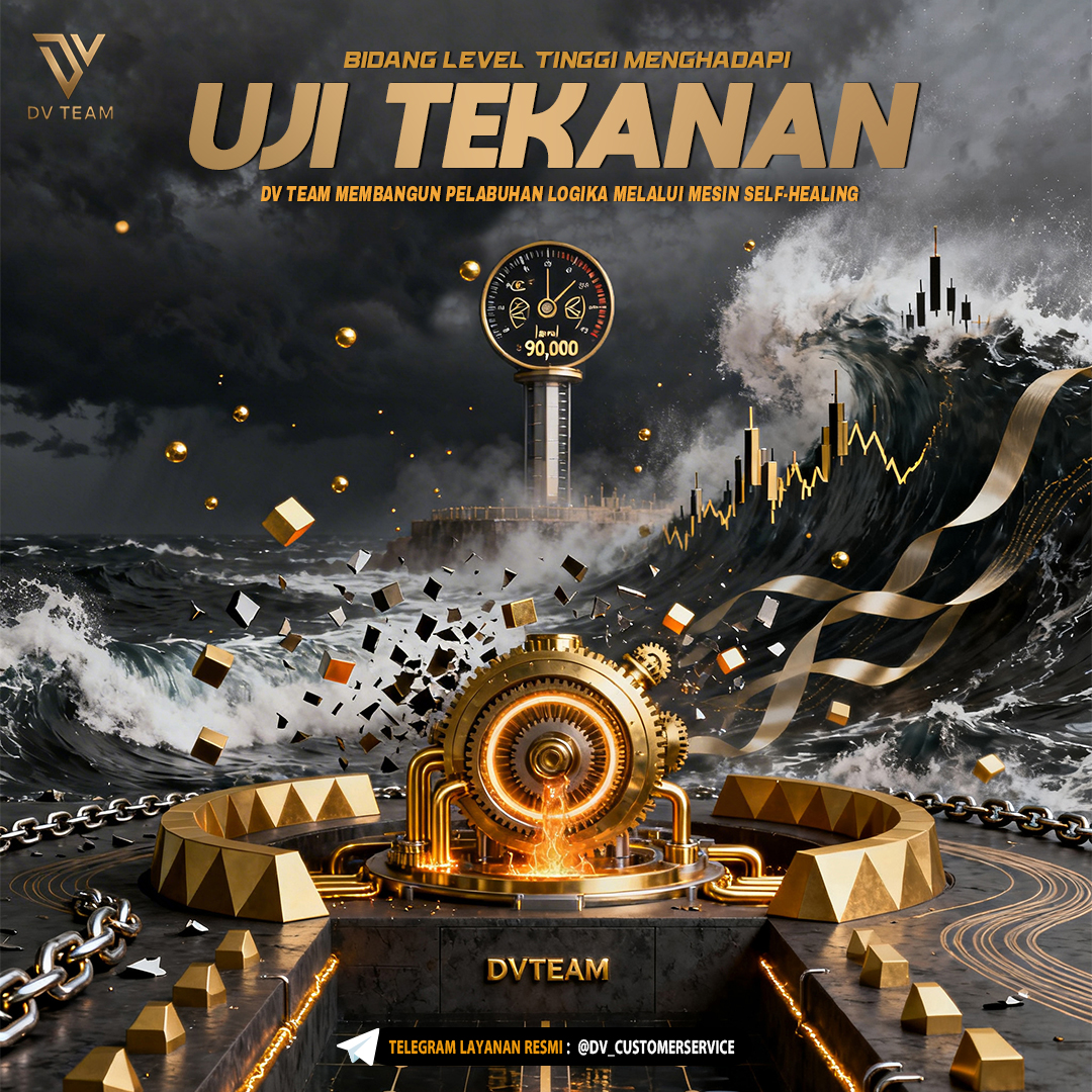 DVTEAM88's tweet photo. DVTEAM: Pelabuhan Logika Level 90.000U

ji tekanan $90k$ sukses! Mesin self-healing DVTEAM kalibrasi jalur dalam milidetik, saring 95% noise, &amp; ubah volatilitas jadi stabilitas pasti. 

 @DV_CustomerService

#StressTest #KetahananEksekusi #SelfHealingEngine #AliranDigital https://t.co/Ccn35kFLl0