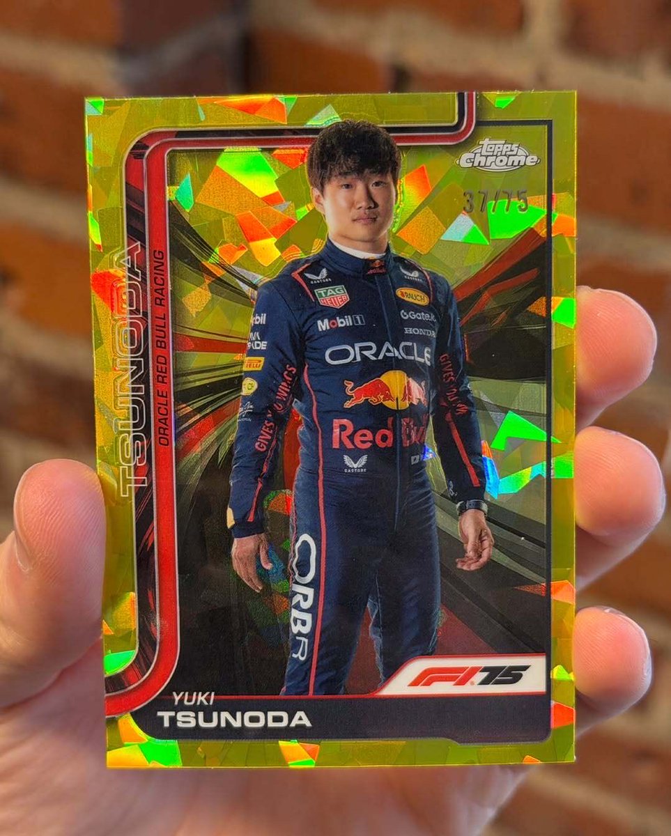 2020 Topps Chrome Sapphire SGC9.5 RC角田裕毅 ううう、どこでも買えないのにヒドイ😇いいなあ