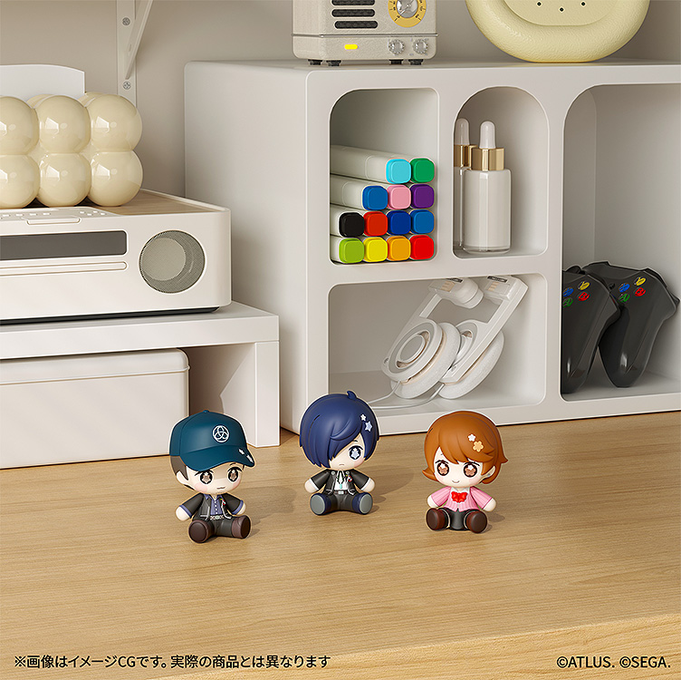 ◤ 新商品情報 ◢ Huggy Good Smile P3R主人公/岳羽ゆかり/伊織順平