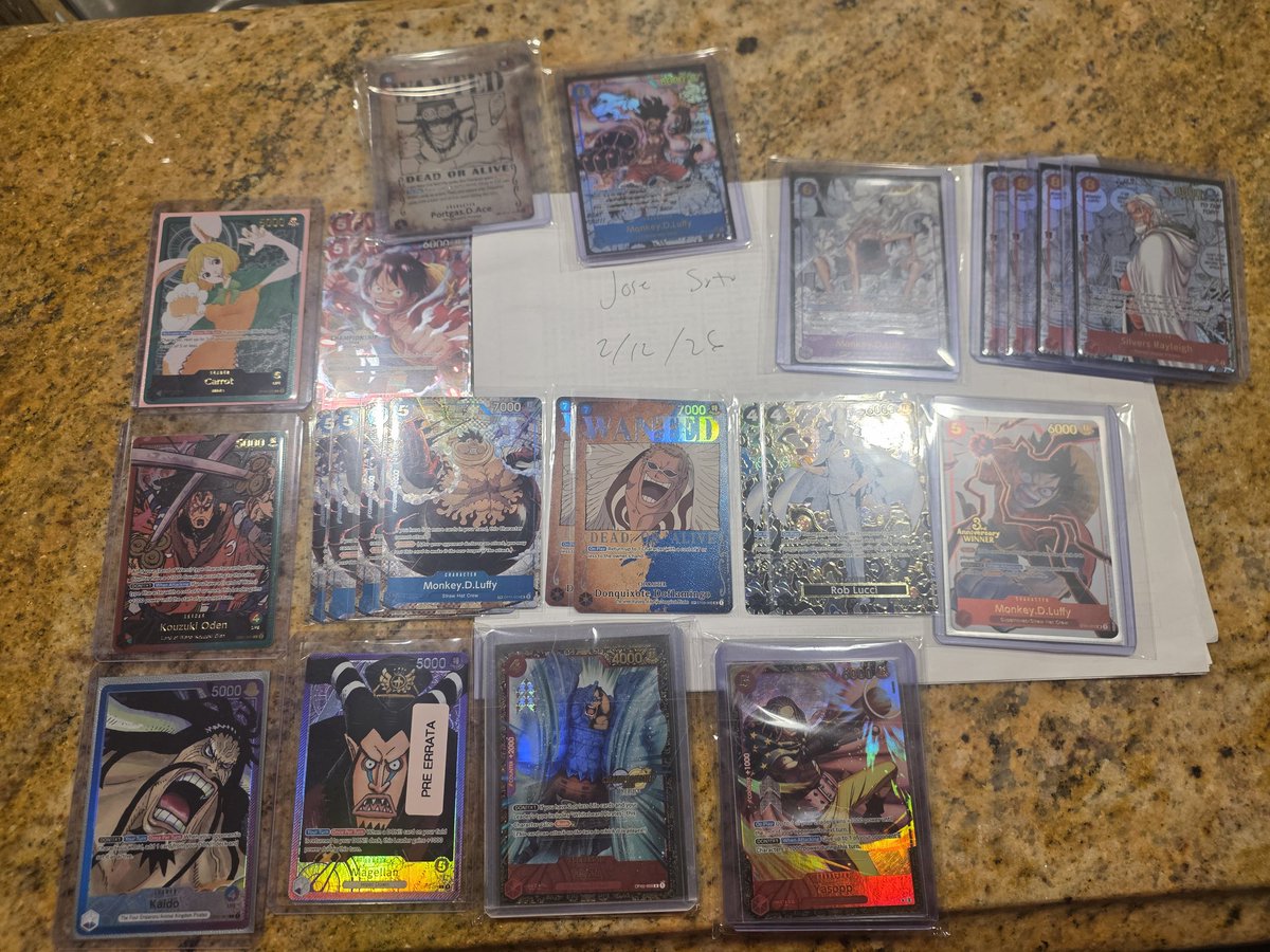 In Vegas looking to sell, (2 jozu pending 1 yasopp pending)